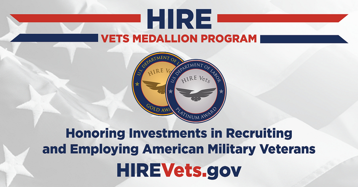 North America Mattress Corp. Honored with 2025 Gold HIRE Vets Medallion Award