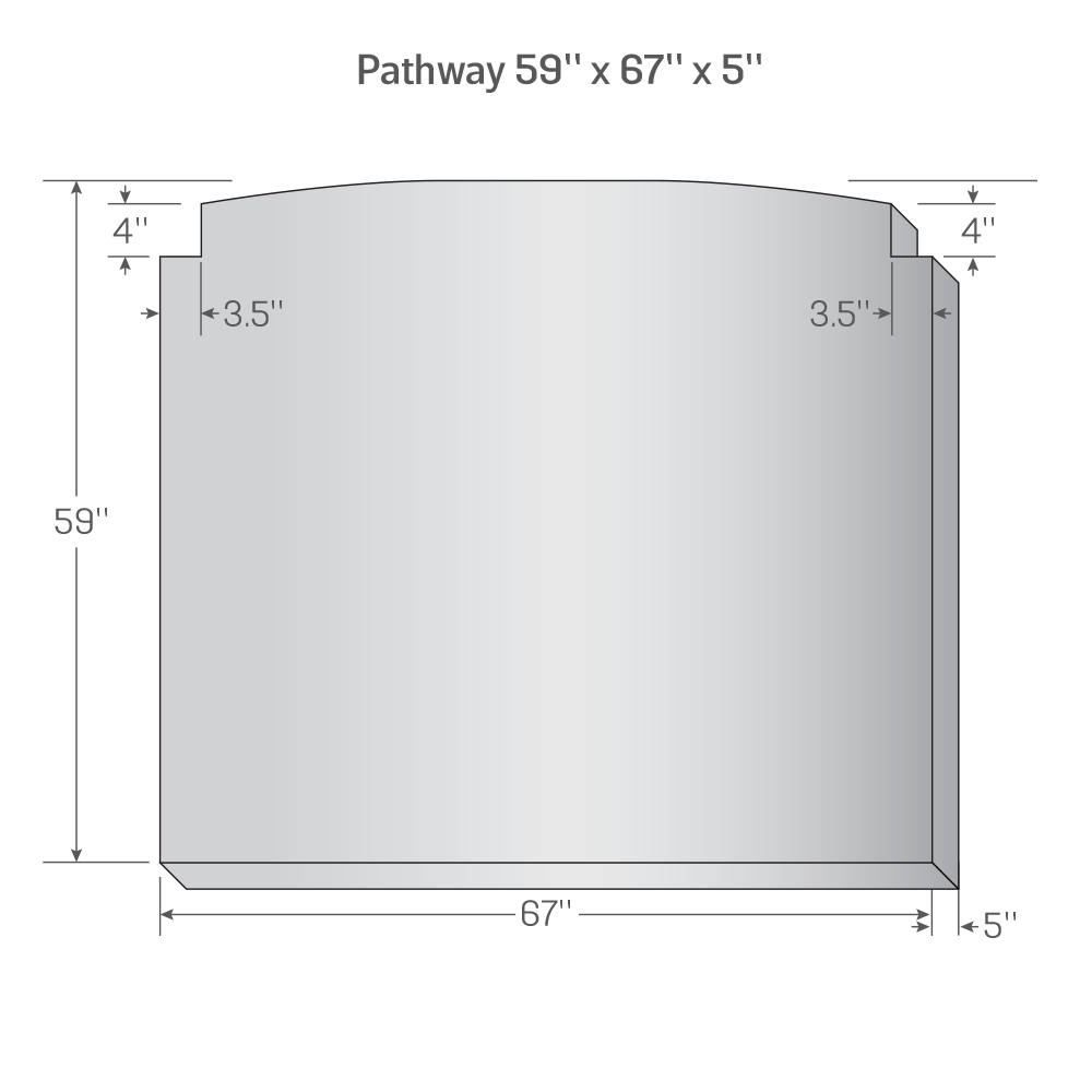 Technical drawing of RoamRest van mattress