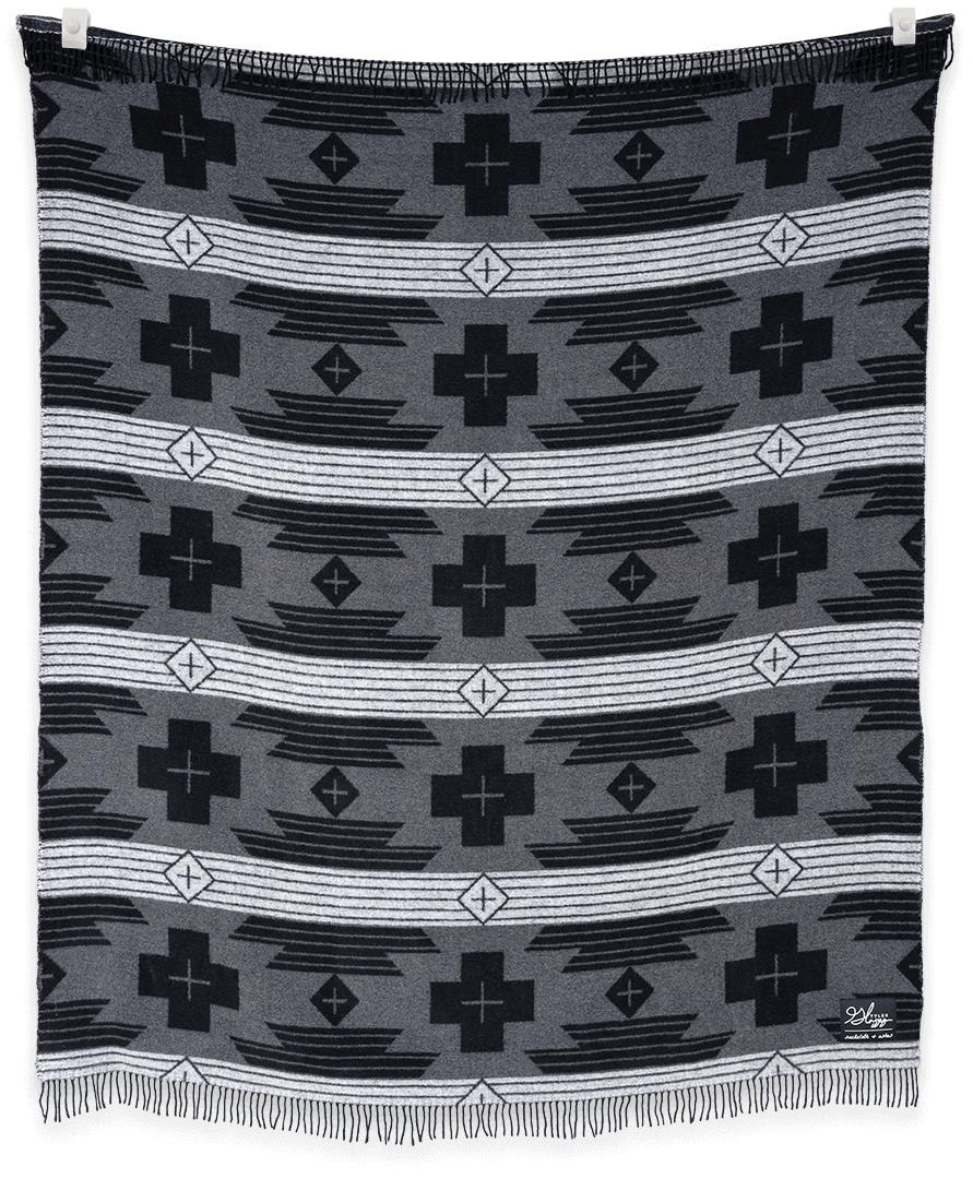 Sackcloth & Ashes Recycled Blanket - Legacy Jet Dreams