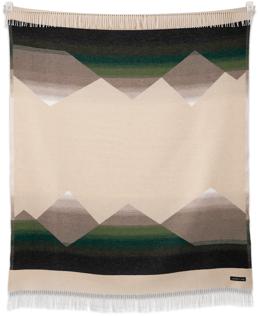 Sackcloth & Ashes Recycled Blanket - Mountain Timber