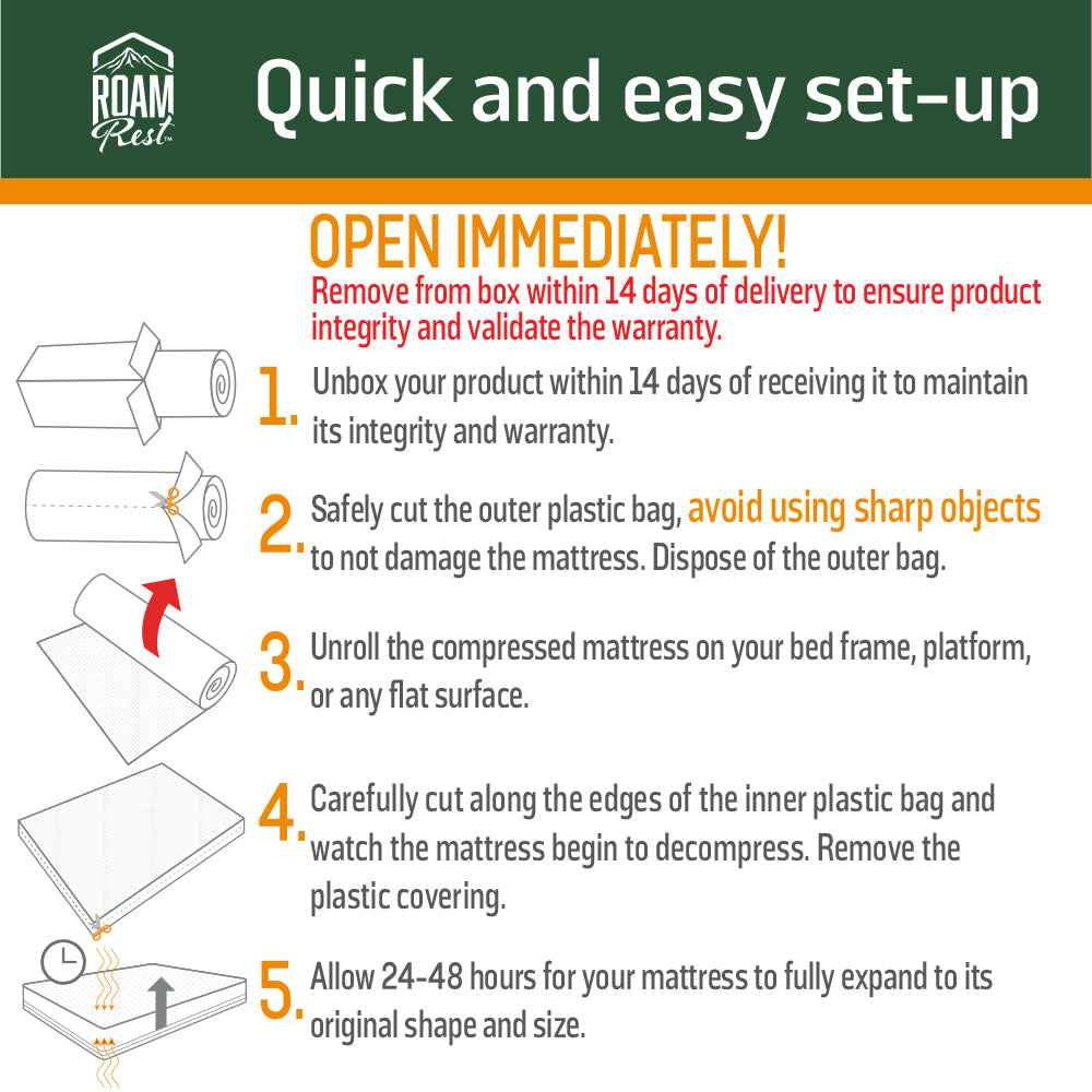How to unbox a mattress