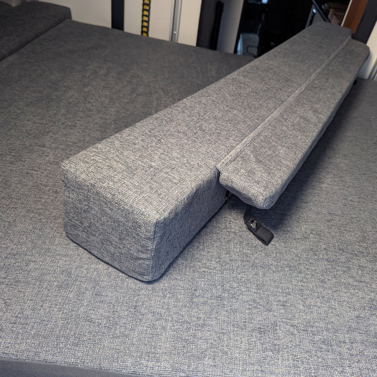 Winnebago Revel replacement mattress bolster detail