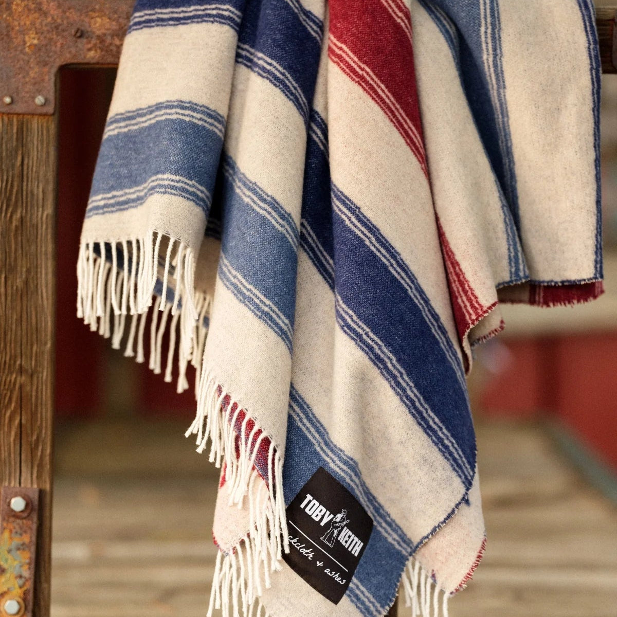 Sackcloth & Ashes Recycled Blanket - Toby Keith - Liberty