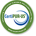 CertiPUR-US certified mattress foam