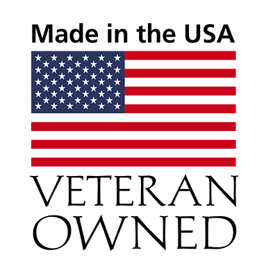 Made in the USA and Veteran owned