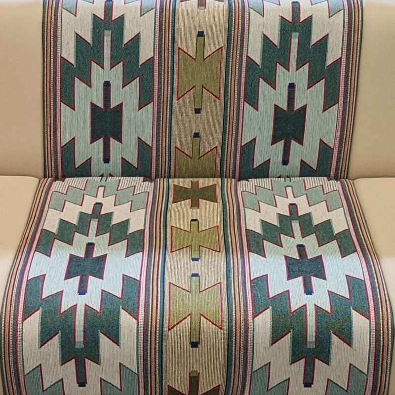 southwestern seat detail