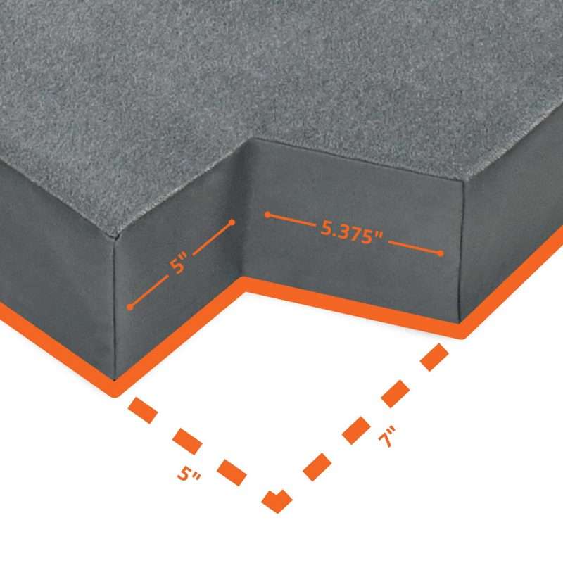 Corner cut of Tri-fold