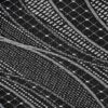 Black Patterned Fabric Swatch