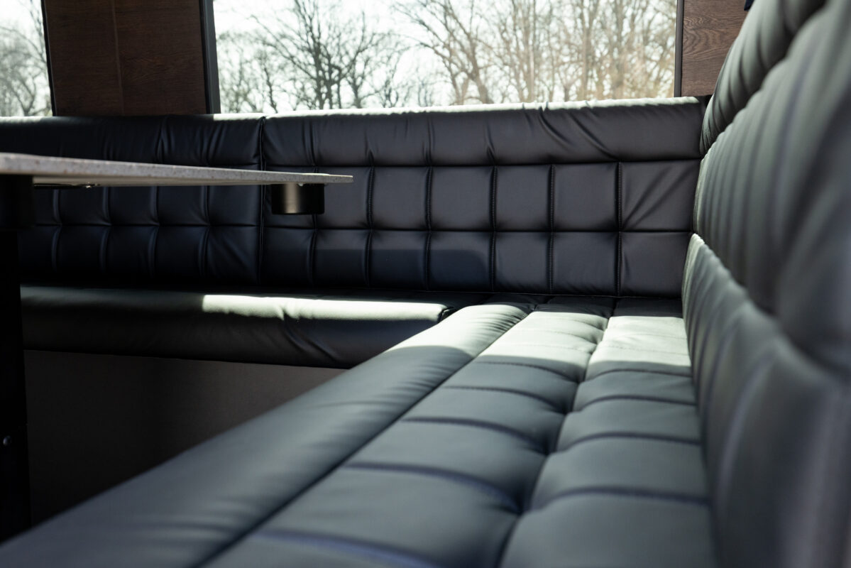 Highland vans seeing closeup