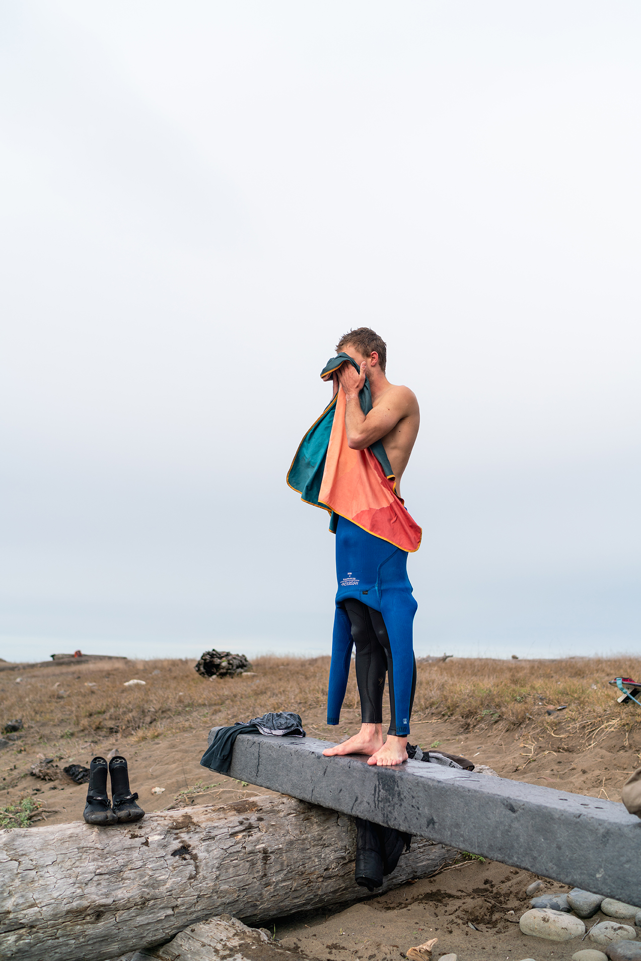 Tech Towel - Rocky Mountain Sunset Fade