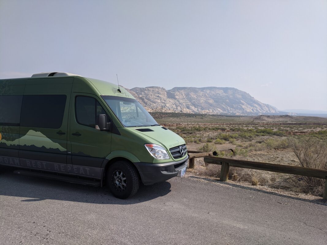 RoamRest Camo Van